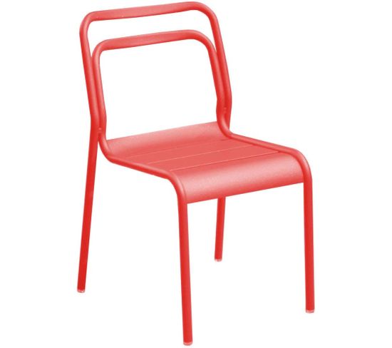 Chaise En Aluminium Eos Corail