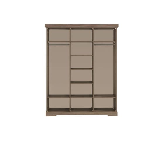 Armoire 3 Portes Battantes - Tiva