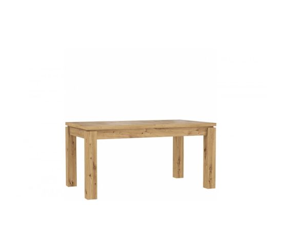 Table De Repas Extensible 160 à 207 Cm Décor Bois Clair - Alia