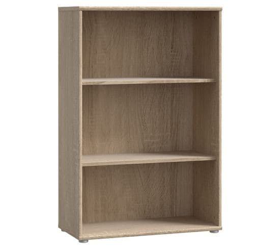 Bibliothèque / Étagère H. 86 X L. 54 Cm Décor Chêne Sonoma - Maria