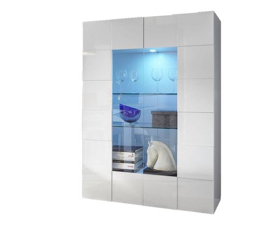 Vitrine Dama Blanche 121 Cm