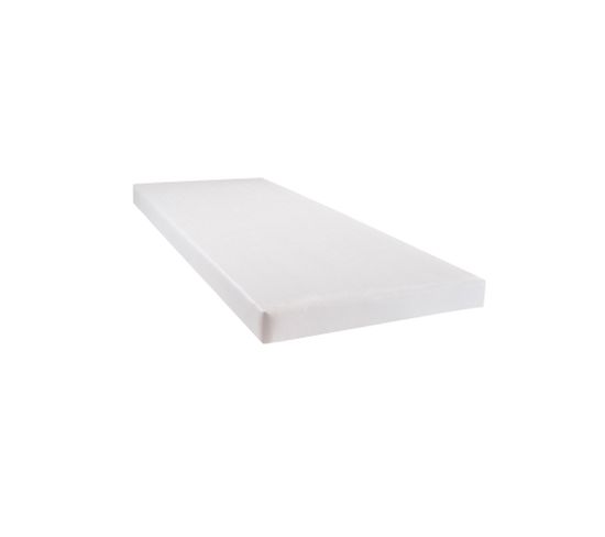 Sommier Tapissier Capucine 90x190 Cm Ep. 13 Cm Blanc (pieds Non Inclus)