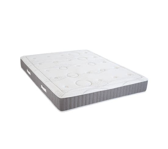 Matelas Mousse 140x200 Cm INTUITION - Accueil Mémoire De Forme - Epaisseur 15 Cm