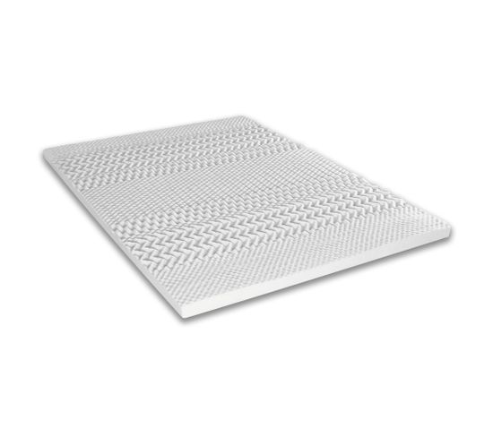 Surmatelas 6 Cm Mémoire De Forme 7 Zones De Confort 180x200 Cm