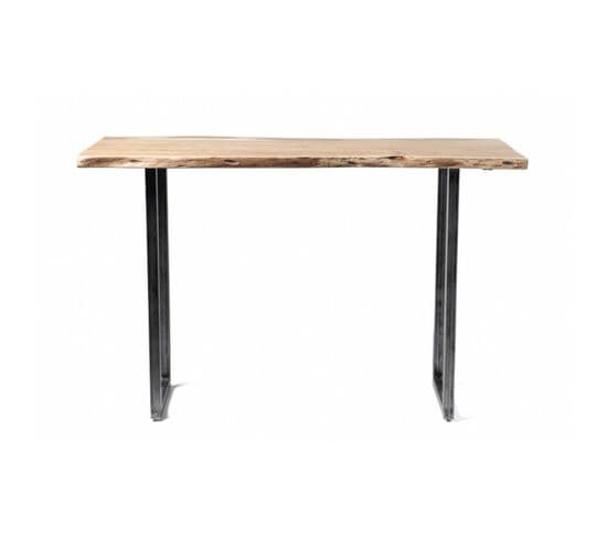 Steelwood - Table Haute Repas L160