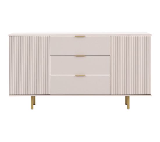 Monica - Buffet - Beige - 150 Cm