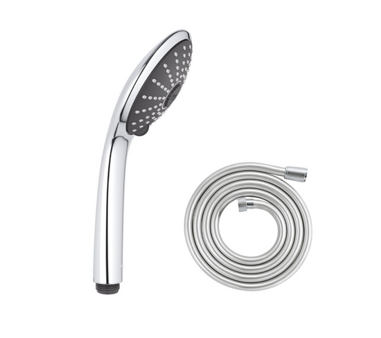 Grohe Douchette 3 Jets Vitalio Joy 110 Massage Chromé Avec Flexible 2000