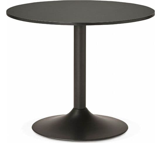 Table Bois Noir 90x90x54cm