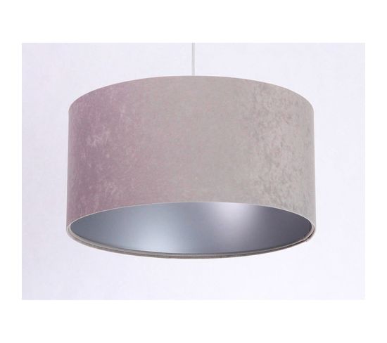 Suspension Tissu Gris 40x40x102cm