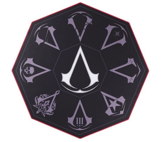 Tapis De Sol Gamer Assassin's Creed Noir