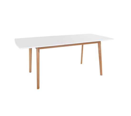 Table Extensible Helga 120 / 160cm Blanche
