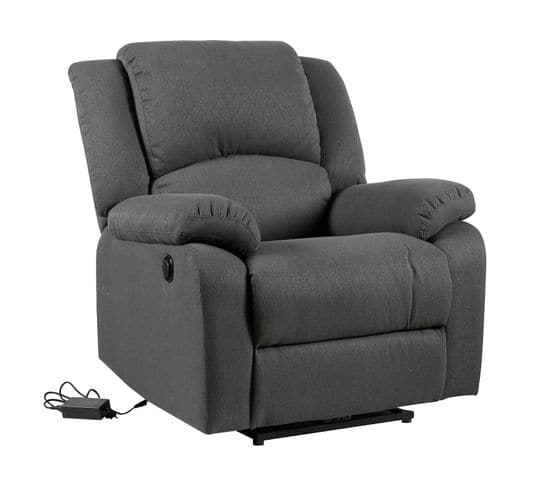 Fauteuil Électrique Inclinable Cloud Gris Anthracite