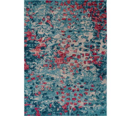 Tapis De Salon Vintage Anatolia 200x290cm Bleu