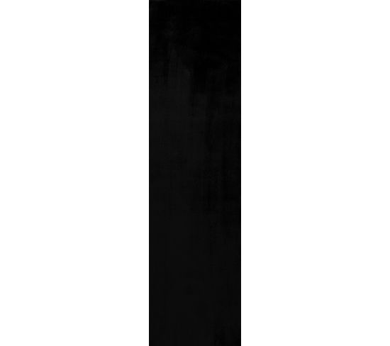 Tapis De Salon Doux Noir Cosy 80x150cm