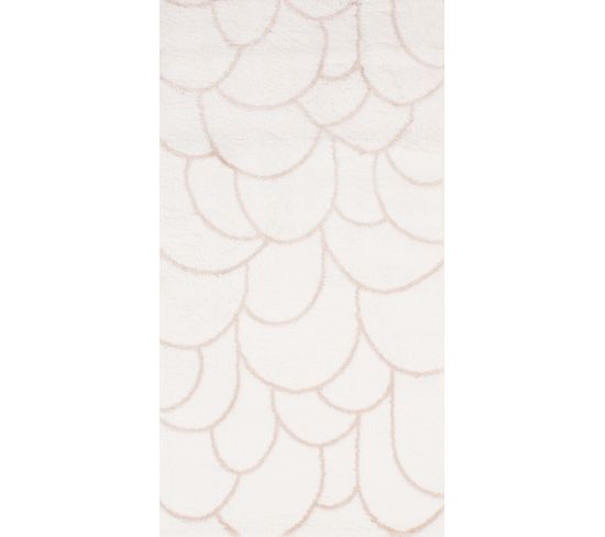 Tapis De Salon Doux Alena Creme 80x150cm