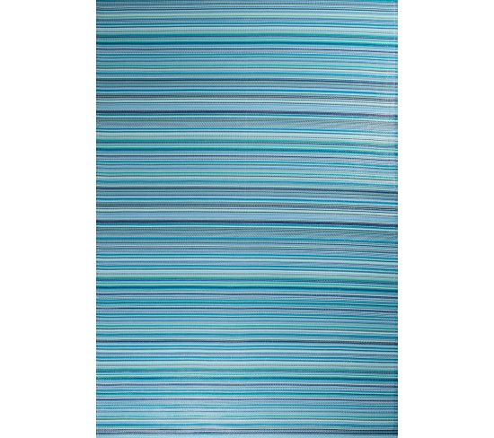 Tapis Multocolore Bleu Extérieur Capri 150x220
