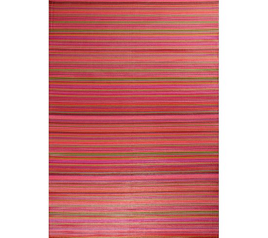 Tapis Multocolore Violet Extérieur Capri 150x220