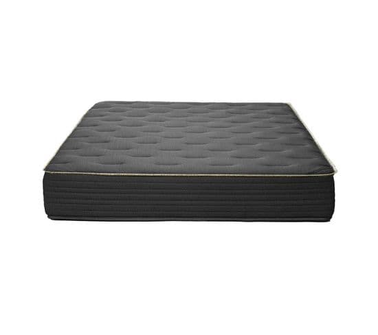 Matelas Essenzia L'hybride +  90x200 Ressorts Et Accueil Mémoire De Forme