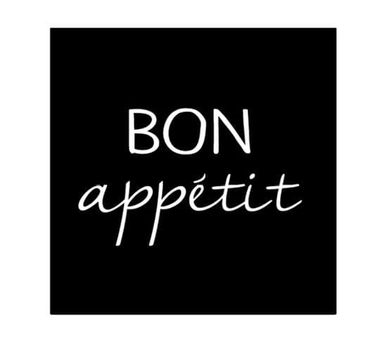 Lot De 20 Serviettes Papier Bon Appetit