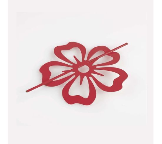 1 Embrasse Broche Petaly Rouge