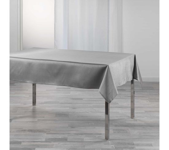 Nappe 140x240cm Shana Gris Perle