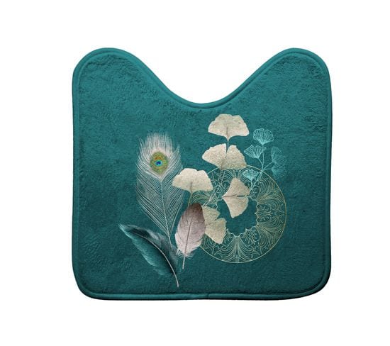 Tapis Contour De Wc Ginko Blue