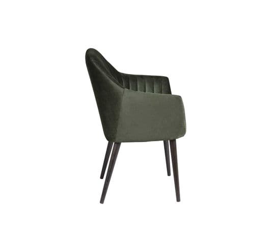 Duo De Fauteuils Vert/bois- Kis