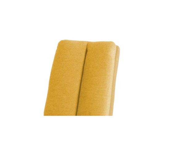 Duo De Chaises Tissu Jaune - Anala