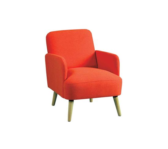 Fauteuil Orange Style Scandinave - Bodo