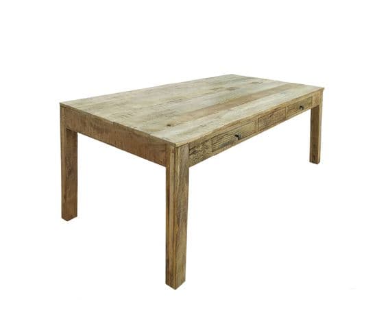 Table Rectangulaire Lili 6 Places En Bois 160 Cm