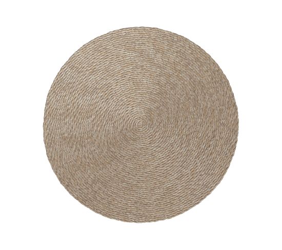 Tapis Rond Tosca D150 Cm En Jacinthe D'eau