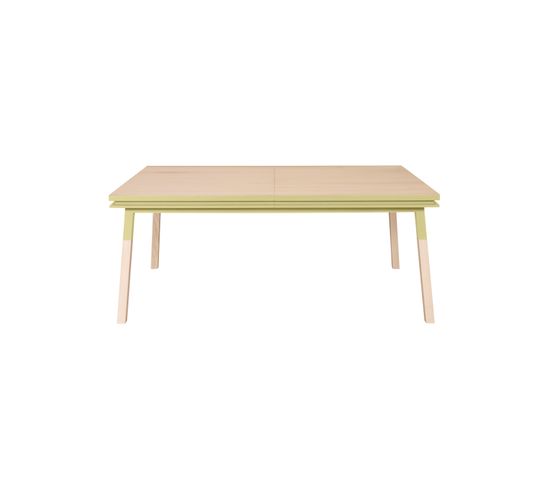 Table Repas Rectangulaire 140x90 Cm Sans Rallonge, 100% Frêne Massif