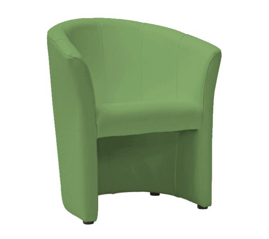 Fauteuil Cabriolet Confort Écocuir Vert Tisso