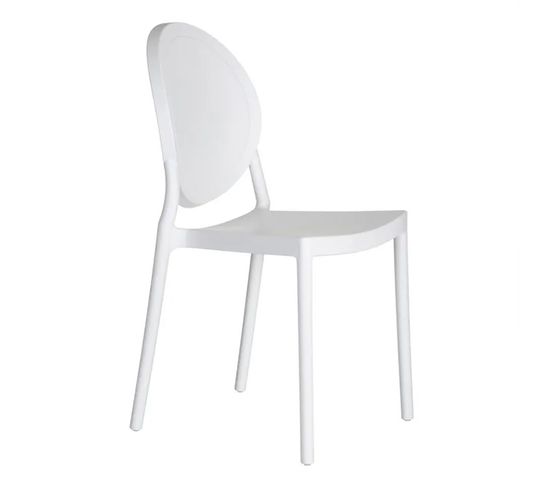 Chaise Design Moderne Blanche Friday
