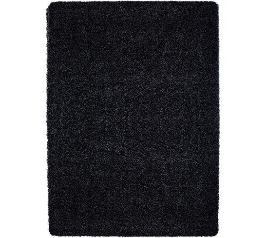 Shaggy - Tapis Uni À Poils Longs - Anthracite 300 X 400 Cm