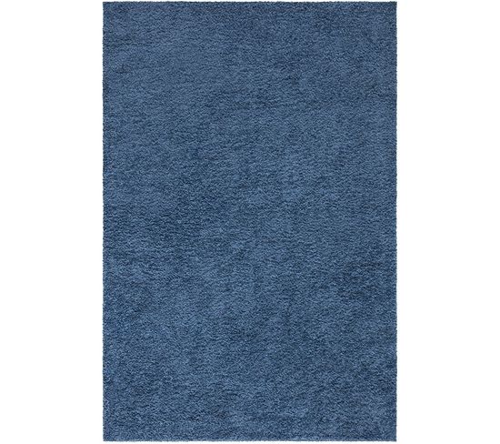 Tapis à Poils Longs Softy Bleu 160x230cm