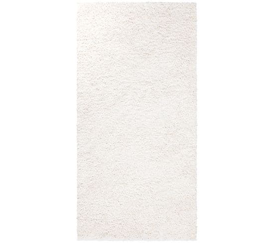 Tapis à Poils Longs Softy Crème 80x150cm