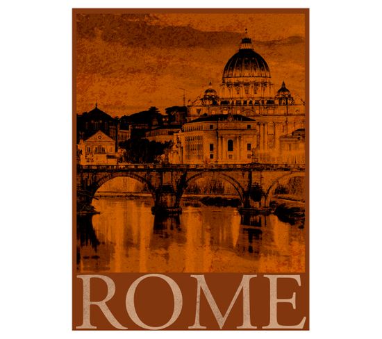 Travel - Signature Poster - Rome2 - 30x40 Cm