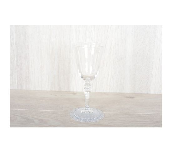 Dessous De Verre Rond Argent - Lot De 6