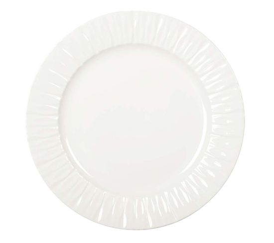 Assiette De Presentation Blanche Lilia 30.4x30.4x3cm Par Boite De - 3