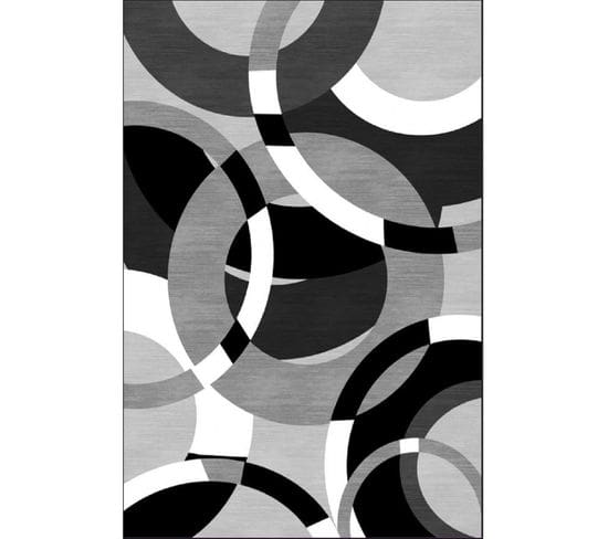 Tapis Round Gris - 160x230