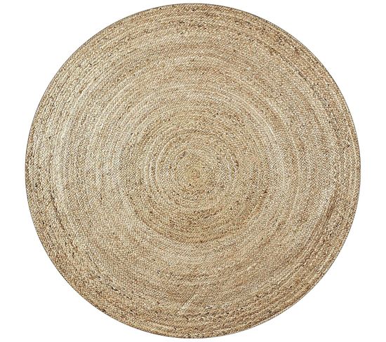 Tapis Leylim Rond Beige - 120x120