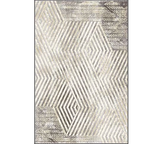 Tapis Borrow Silver - 200x300