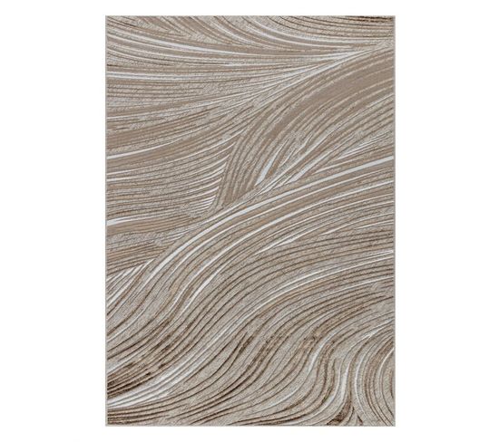 Tapis Beige Cuivré - Dubai 67 Beige - 160x230 Cm