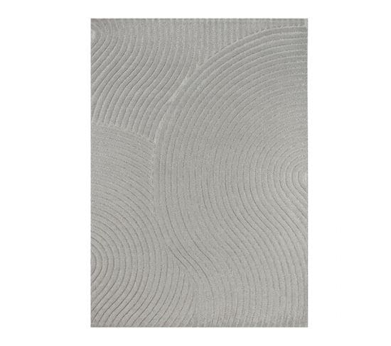 Tapis Extérieur Intérieur Gris Tokyo 03 - 170x120 cm