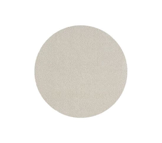 Tapis Uni Crème Montana Crème - 160x160 Cm