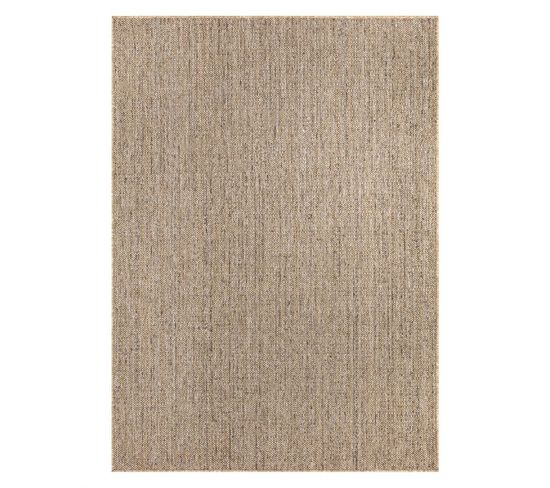 Tapis Extérieur Intérieur Effet Jute Beige Bamako 782 Beige - 160x230 Cm