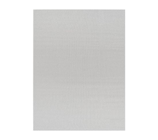 Tapis Extérieur Intérieur Effet Jute Blanc Caracas 65 Blanc - 80x150 Cm