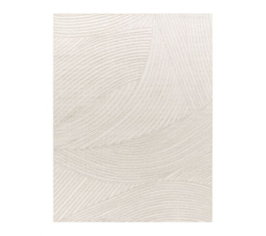 Tapis Extérieur Intérieur Arc Crème Alanya 41 Crème - 60x100 Cm