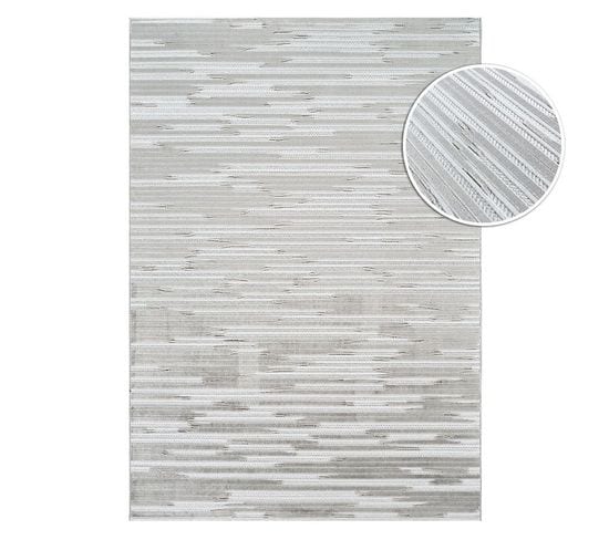 Tapis Abstrait Gris Maldives 32 Gris - 160x230 Cm